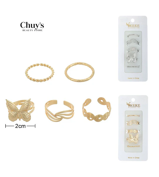 Set de Anillos Surtidos Modelos