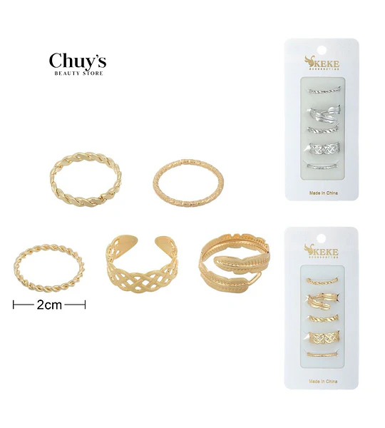 Set de Anillos Surtidos Modelos