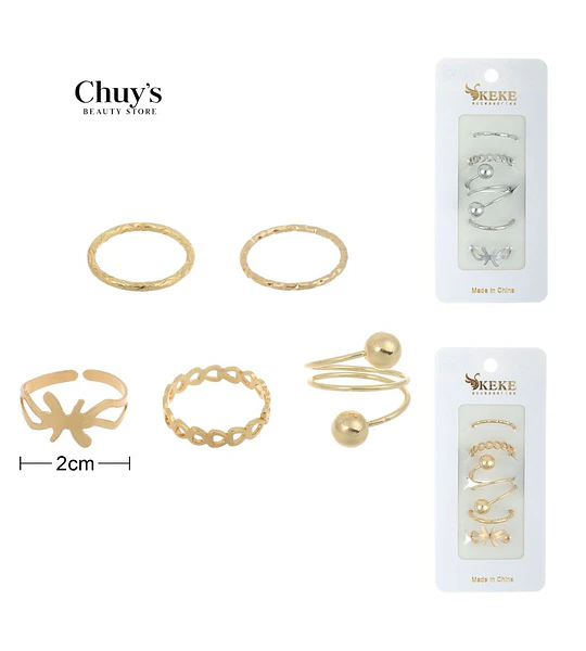Set de Anillos Surtidos Modelos