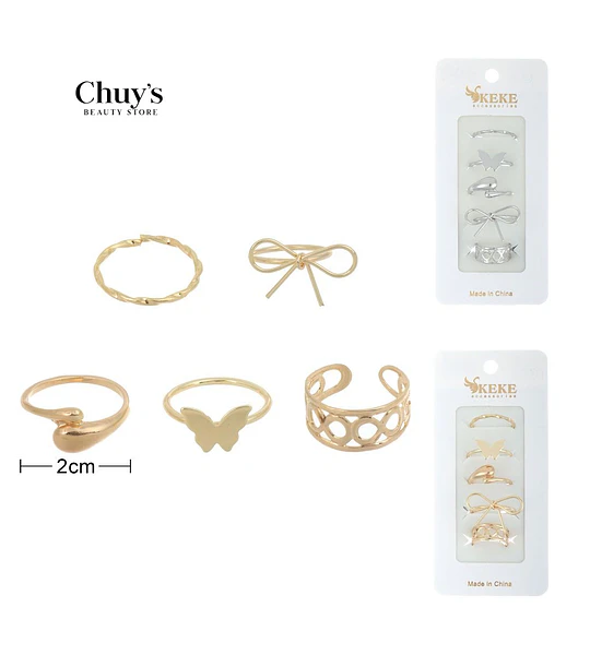 Set de Anillos Surtidos Modelos