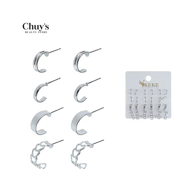 Pendientes 12 Pcs - Chuys Beautys | Chuy's Beautys Store