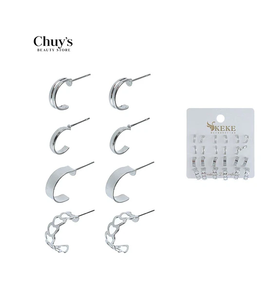 Pendientes 12 Pcs