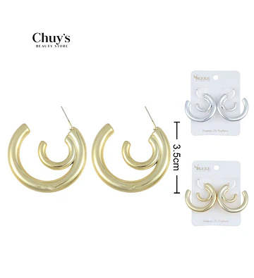 Pendientes CCB 1,1-3CM - Chuys Beautys | Chuy's Beautys Store