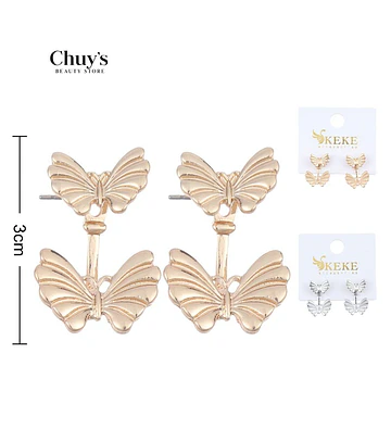 Pendientes CCB Mariposa Dorada - Chuys Beautys | Chuy's Beautys Store