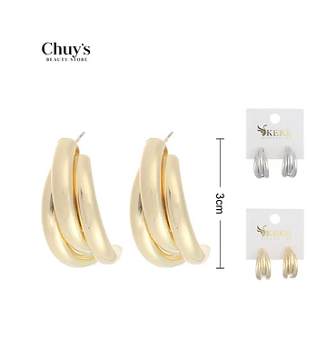 Pendientes CCB 3CM - Chuys Beautys | Chuy's Beautys Store