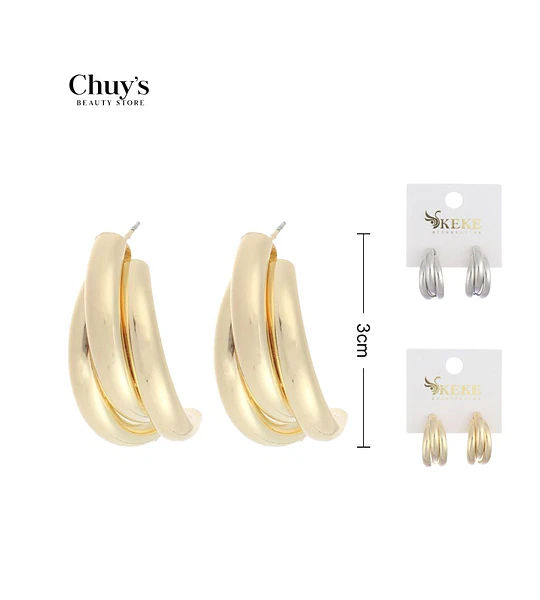 Pendientes CCB 3CM