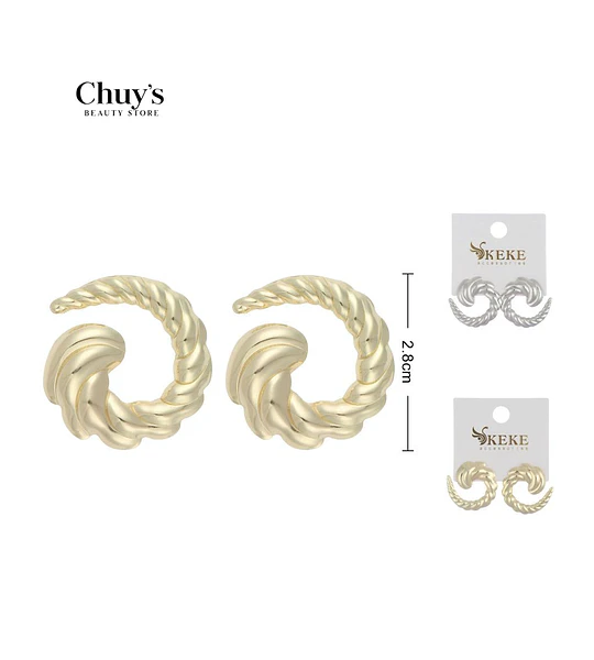 Pendientes CCB 30*30MM