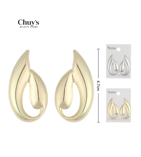 Pendientes CCB 25*47MM