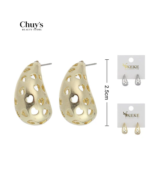 Pendientes CCB 24,5*13MM