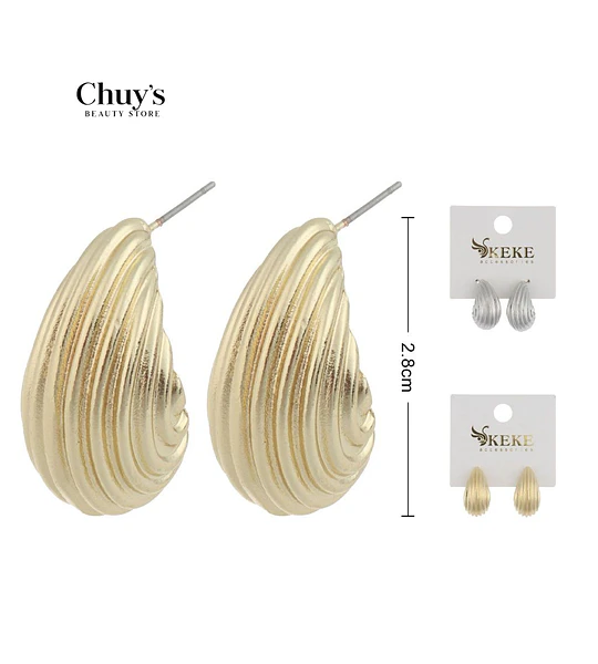 Pendientes CCB 15*27,7MM