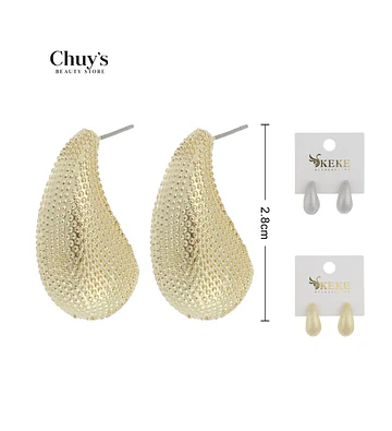 Pendientes CCB 14*28,7MM - Chuys Beautys | Chuy's Beautys Store