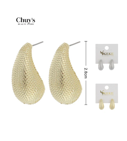 Pendientes CCB 14*28,7MM