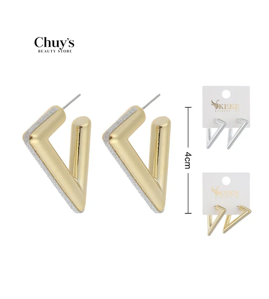 Pendientes CCB 4CM