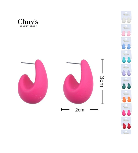 Pendientes Zarcillos Colores