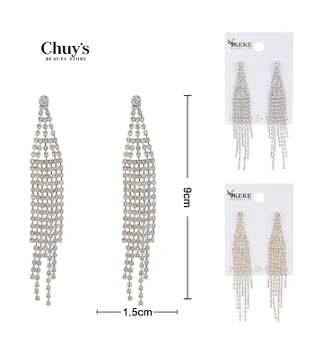 Aros con Brillos - Chuys Beautys | Chuy's Beautys Store