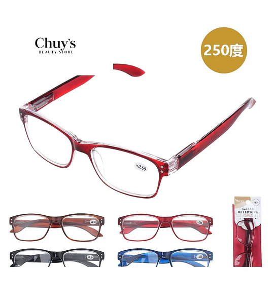 Lentes con Aumento 250 grados