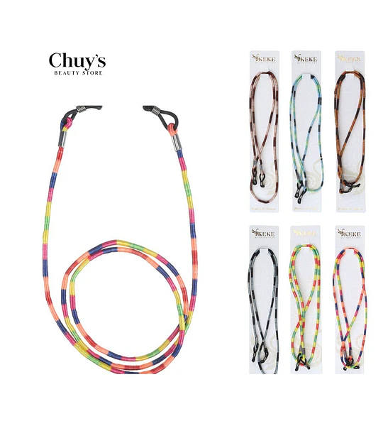 Cuerda para lentes multicolor