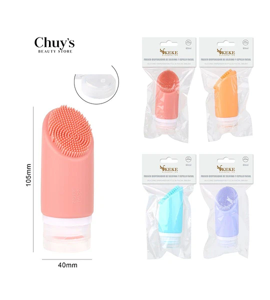 Envase con exfoliante