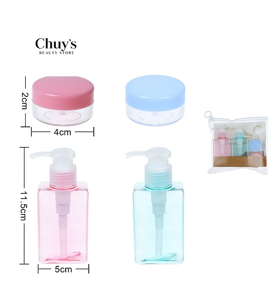 Envases de plástico para cosméticos