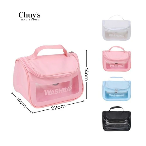 Neceser Transparente Washbag - Chuys Beautys | Chuy's Beautys