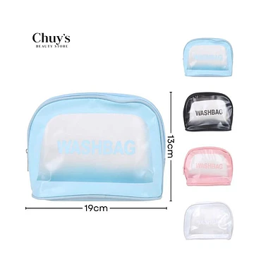 Neceser Washbag Transparente - Chuys Beautys | Chuy's Beautys Store