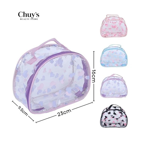 Cosmetiquero Transparente - Chuys Beautys | Chuy's Beautys