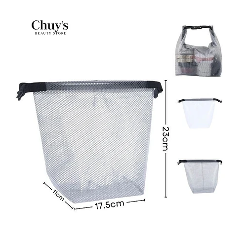 Bolso Cosmetiquero Transparente - Chuys Beautys | Chuy's Beautys