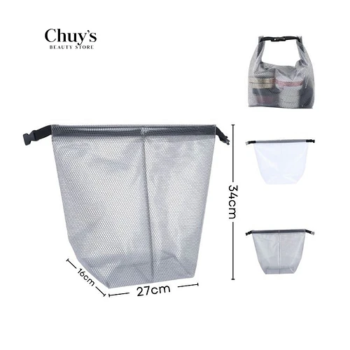 Bolso Cosmetiquero Transparente - Chuys Beautys | Chuy's Beautys