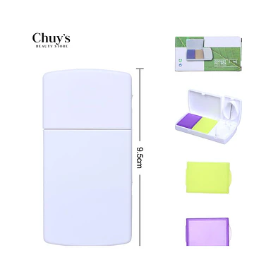 Pastillero organizador 9.5x4.8 cm - Chuys Beautys | Chuy's Beautys Store