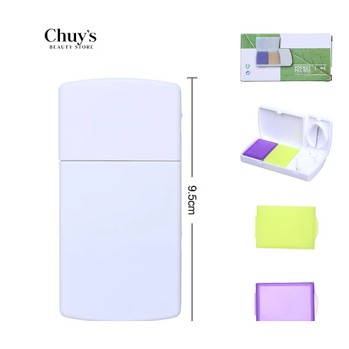 Pastillero organizador 9.5x4.8 cm - Chuys Beautys | Chuy's Beautys