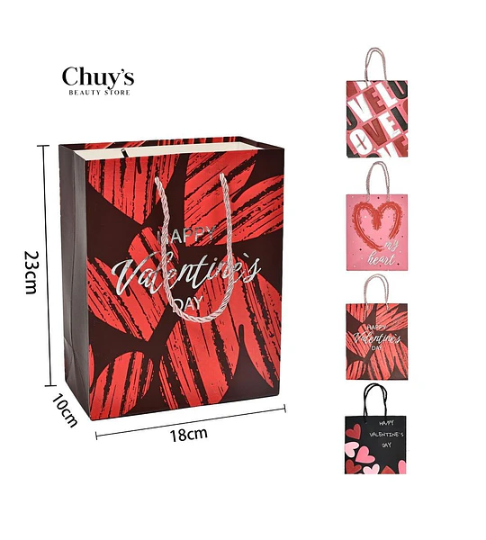 Bolsas para regalo corazón