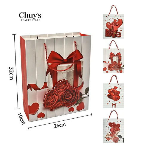 Bolsas para regalo corazón - Chuys Beautys | Chuy's Beautys