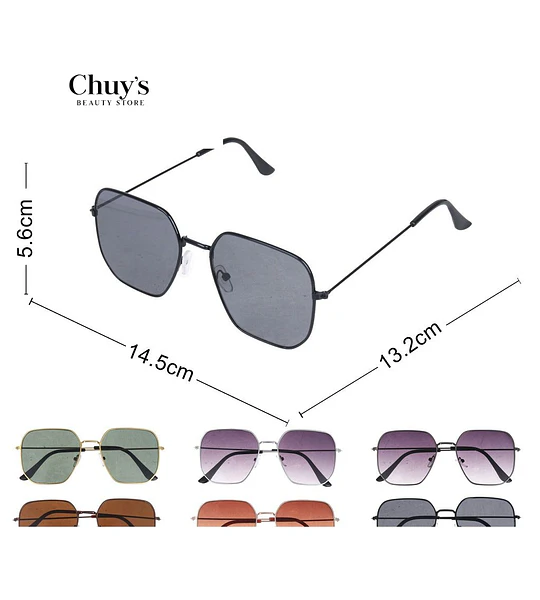 Lentes de sol modernos