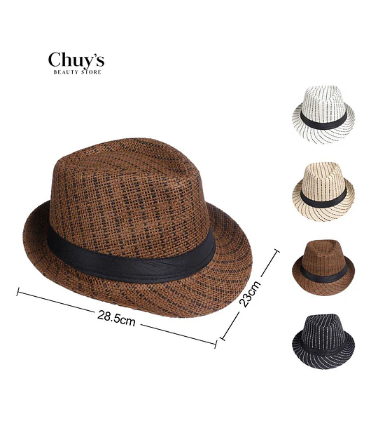 Gorro de Mimbre Estilo Casual