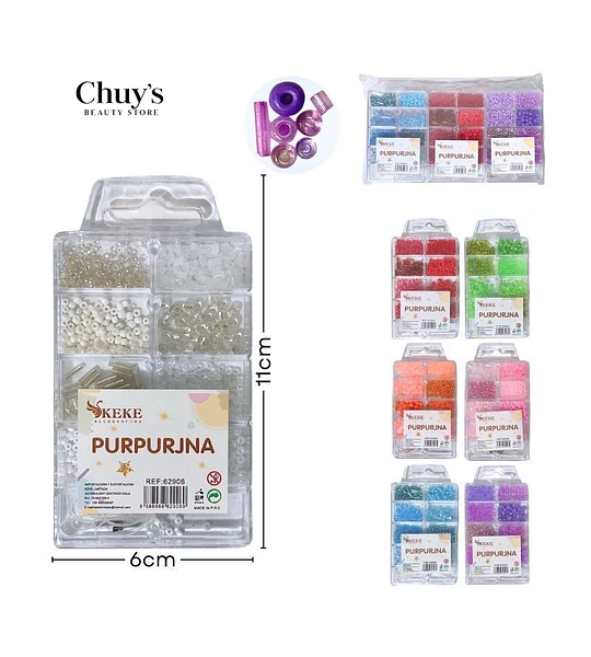 Polvo para Uñas Multicolor