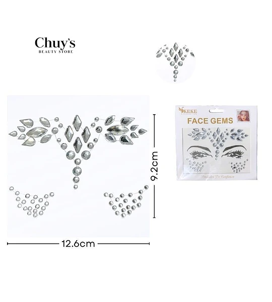 Stickes Faciales Brillantes