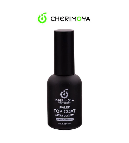 Top Coat UV/LED Ultra Brillante Cherimoya Soak Off 15ml