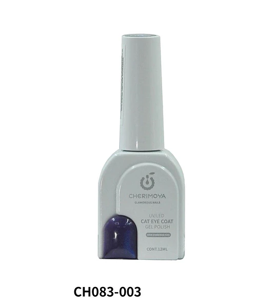 Esmalte Gel UV/LED Efecto Ojo de Gato Cherimoya Tono CH083-003