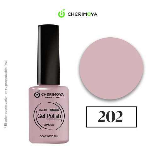 Esmalte Gel Polish Classic 202 8ml Cherimoya - Chuys Beautys | Chuy's Beautys