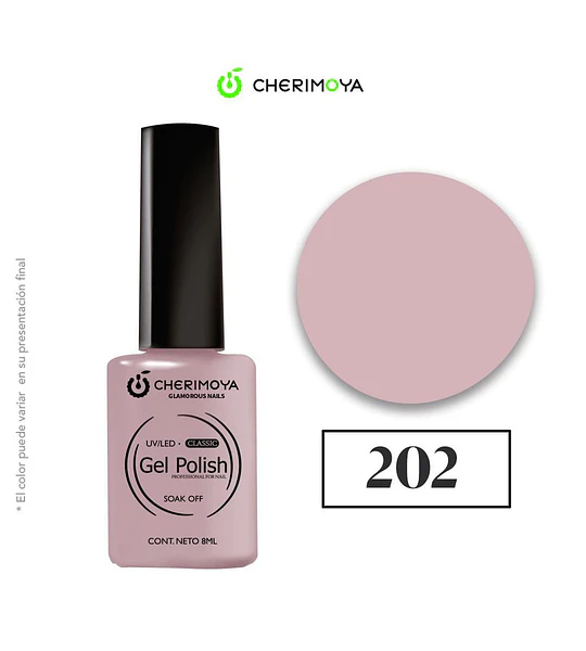 Esmalte Gel Polish Classic 202 8ml Cherimoya