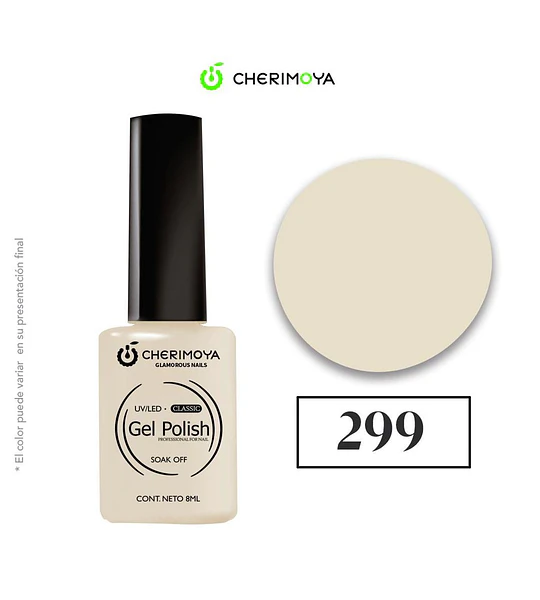 Esmalte Gel Polish UV/LED Classic Soak Off 299 Cherimoya 8ml