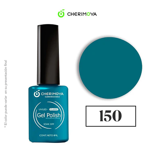 Esmalte Gel Polish Classic 150 UV/LED Cherimoya 8ml - Chuys Beautys | Chuy's Beautys