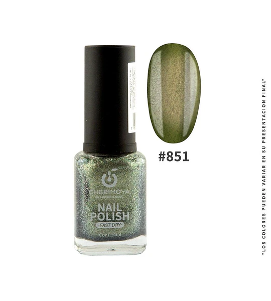 Esmalte de Uñas Cherimoya Nail Polish Fast Dry #851