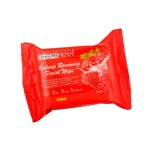 Toallitas Desmaquillantes Faciales de Fresa Cherimoya x25 - Chuys Beautys | Chuy's Beautys
