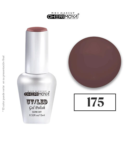 Esmalte Gel UV/LED Soak Off Cherimoya 175 15ml