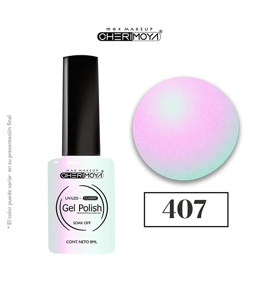 Gel Polish Classic UV/LED Soak Off 8ml Cherimoya 407
