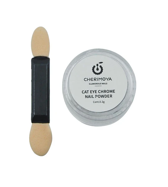 Polvo para Uñas Cat Eye Chrome Cherimoya 0.2g