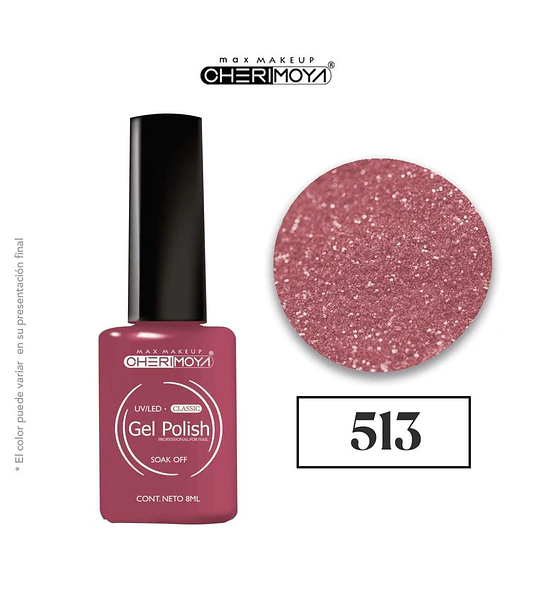 Esmalte Gel Polish Classic 513 Cherimoya 8ml