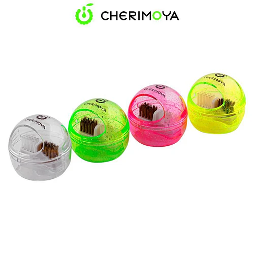 Set de 4 limas para uñas con glitter Cherimoya - Chuys Beautys | Chuy's Beautys