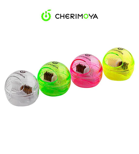 Set de 4 limas para uñas con glitter Cherimoya